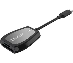 Lexar LRW470U-RNHNG Professional USB-C Dual-Slot / čtečka karet / podpora SD a microSD UHS-II karet