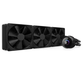 NZXT Kraken 360 černá / 3x 120mm / Fluid Dynamic Bearing / 30.6dB @ 500-1800RPM / 78CFM / 4-pin PWM / Intel + AMD