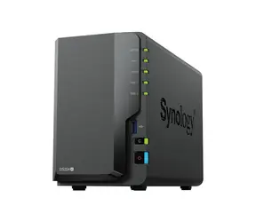 Synology DiskStation DS224+ / 2x HDD / Intel Celeron J4125@2.7GHz / 2GB RAM / 2x USB 3.2 / 2x GLAN