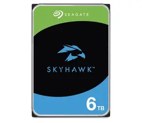 Seagate SkyHawk 6TB / HDD / 3.5" / SATA III / 5400RPM / 256MB cache 