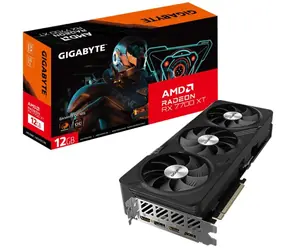 GIGABYTE Radeon RX 7700 XT GAMING OC 12G / 1900-2599 MHz / 12GB GDDR6 / 192-bit / 2x HDMI + 2x DP / (8+8) 