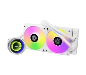 Lian Li GALAHAD II 240 Trinity bílá / 2x 120 mm / ARGB podsvícení / 300 - 2450 RPM / 35.4 dB / Intel + AMD