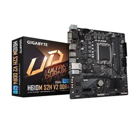 GIGABYTE H610M S2H V2 / H610M / LGA 1700 / 2x DDR4 / 4x SATA III / 6x USB / 1x PCIE x16 / 1x GLAN / 1x M.2 / mATX