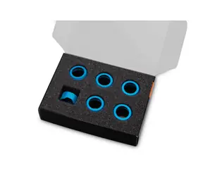 EKWB EK-Quantum Torque Compression Ring 6-Pack HDC 14 - Blue
