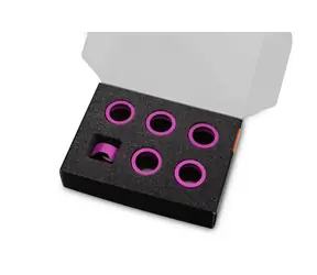 EKWB EK-Quantum Torque Compression Ring 6-Pack HDC 16 - Purple
