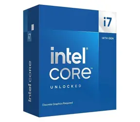 Intel Core i7-14700KF @ 3.4GHz / TB 5.6GHz / 20C28T / L3 33MB / Bez VGA / Raptor Lake Refresh / 253W