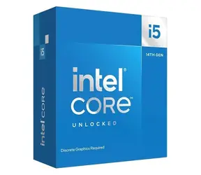 Intel Core i5-14600KF @ 3.5GHz / TB 5.3GHz / 14C20T / L3 24MB / Bez VGA / Raptor Lake Refresh / 181W