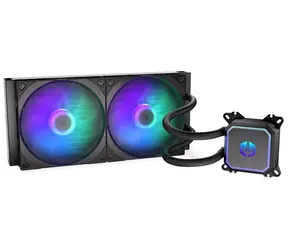 Endorfy Navis F280 ARGB / vodní chlazení / 250-1800 RPM / 310 x 140 x 28 mm