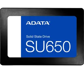 ADATA SU650 1TB / SSD / 2.5" / SATA III / čtení: 520MBps / zápis: 450MBps / MTBF: 2mh