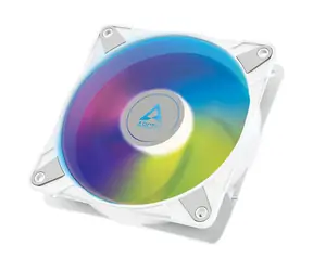 ARCTIC P14 PWM PST ARGB bílá / 140 mm / Fluid Dynamic Bearing / 200-1900 RPM / 68.9 CFM / 4-pin + 3-pin RGB