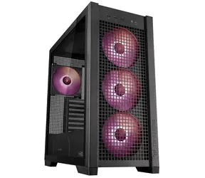 ASUS TUF GAMING GT302 TG černá / E-ATX / 2x USB 3.0 / USB-C / 4x 140mm / bez zdroje / průhledná bočnice 