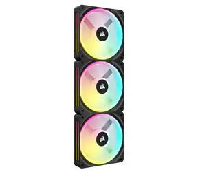 Corsair iCUE LINK QX120 RGB 120mm černá 3 ks / Hub / Magnetic Dome Bearing / 400-2400RPM / 63.1CFM 