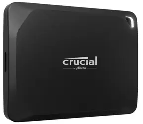 Crucial X10 1TB černá / Externí SSD / USB 3.2 Gen2 2x2 Type-C / R:2100MBs / W:2000MBs / 5y