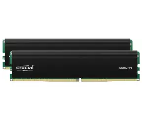 Crucial Pro 64GB (2x32GB) DDR4 3200MHz / DDR4 / UDIMM / CL22 / 1.2V / XMP 2.0