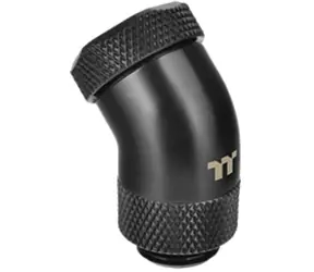 THERMALTAKE Pacific G1/4 PETG Tube 45-Degree compression 12mm OD černá  