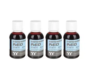 THERMALTAKE Premium Concentrate 4x 50ml červená / Přísada do chaladící kapaliny PC