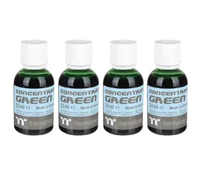 THERMALTAKE Premium Concentrate 4x 50ml zelená / Přísada do chaladící kapaliny PC