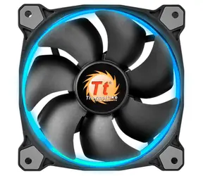 THERMALTAKE Riing 12 RGB LED černá / Ventilátor / 120 mm / Hydraulic Bearing / 1500 RPM @ 26.4 dB / 40.6 CFM
