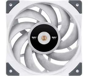 THERMALTAKE TOUGHFAN 12 bílá / Ventilátor / 120 mm / Hydraulic Bearing / 2000 RPM @ 22.3 dB / 58.35 CFM