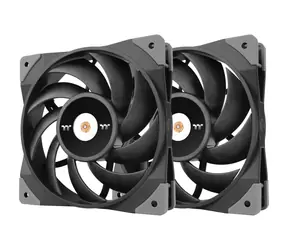 THERMALTAKE TOUGHFAN 14 černá 2ks / Ventilátor / 140 mm / Hydraulic Bearing / 2000 RPM @ 33.2 dB / 119.1 CFM