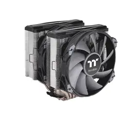 THERMALTAKE TOUGHAIR 710 šedá / Chladič CPU / 2x 140 mm / 1400 RPM @ 23.9 dB / 81.96 CFM