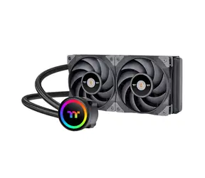 THERMALTAKE Toughliquid 240 ARGB šedá / AIO vodní chladič CPU / 2x 120 mm / 2000 RPM @ 22.3 dB / 58.35 CFM