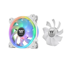 THERMALTAKE SWAFAN 12 RGB Radiator bílá 3ks / Ventilátor / 120 mm / Hydraulic Bearing / 2000 RPM @ 36.5 dB / 54.85 CFM