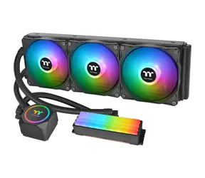 THERMALTAKE Floe RC360 CPU & Memory černá / AIO vodní chladič CPU / 3x 120 mm / 1500 RPM @ 28.2 dB / 59.28 CFM