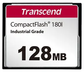 Transcend CF180I Compact Flash Karta 128MB / R: 85MBs / W: 70MBs 