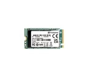 Transcend MTE400S 512GB / M.2 2242 Gen 3 / RW: 2000/900 MBps / IOPS: 53K/235K / MTBF 2.0mh / 5y