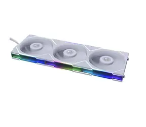 Lian Li UNI FAN 12RTL3W TL Series ARGB Reverse Blade 3ks bílá / 120 mm / 34 dB @ 2300 RPM / 4pin PWM + 3pin ARGB