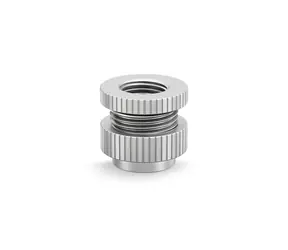 EKWB EK-Quantum Torque Pass-Through G1/4 - Satin Titanium