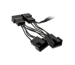 Kolink Rozbočovače ventilátoru 1-4 PWM - 35cm černá