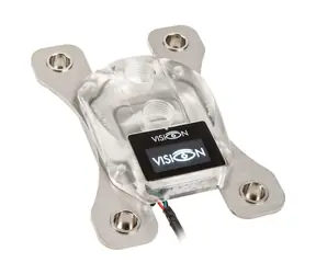 Aqua Computer cuplex kryos NEXT with VISION AM5/AM4 acrylic/nickel