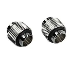 BitsPower Adaptér Touchaqua přímý G1/4" samec na G1/4" samec stříbrná / 2 ks