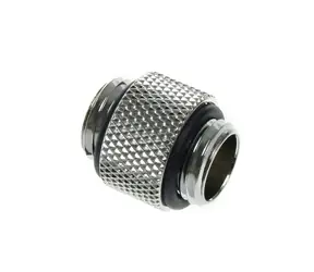 BitsPower Adaptér přímý G1/4" samec na G1/4" samec - dlouhý stříbrná