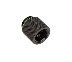 BitsPower Adaptér G1/4 palce samec na G1/4 palce samice 15mm černá