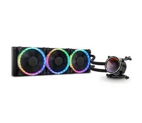 BitsPower Cyclops 360 černá / 3x 120mm / 30 dB / 43.79 CFM / 1800 RPM / ARGB / Intel + AMD