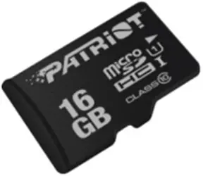 Patriot LX Series microSDHC 16GB / UHS-I / U1 / Class 10