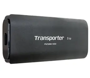 Patriot Transporter 1TB černá / Externí SSD / R: 1000MBs / W: 1000MBs / USB-C 3.2 Gen 2