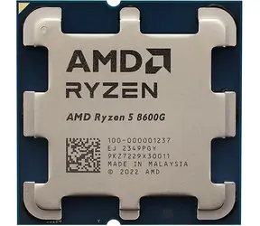 AMD RYZEN 5 8600G 4.3 GHz - TRAY / Turbo 5.0GHz / 6C12T / L2 6MB L3 16MB / AM5 / Zen 4 / 65W
