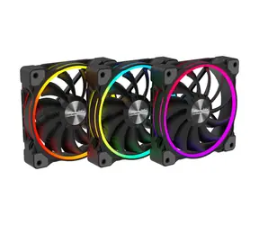Alpenföhn 120mm Wing Boost 3 ARGB 3ks černá / 120mm / 23.5 dB @ 1600 RPM / 54.50 CFM / 3-pin + 4-pin