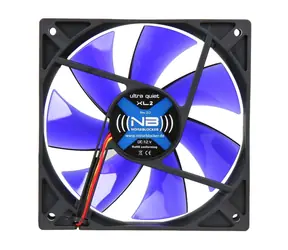 Noiseblocker BlackSilent Fan XL2 modrá / 120mm / 21 dB @ 1500 RPM / 57.68 CFM / 3-pin