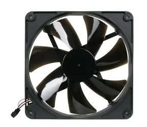 Noiseblocker BlackSilent Pro Fan PK3 černá / 140mm / 27 dB @ 1700 RPM / 90 CFM / 3-pin