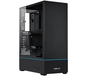 Lian Li SUP01X Midi-Tower černá / mATX / mini-ITX / ATX / 2x USB-A 3.0 + USB-C 3.1 / bez zdroje / průhledná bočnice