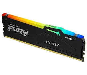 Kingston Fury Beast Black RGB 16GB (1x 16GB) DDR5 6800MHz / CL34 / DIMM / XMP / 1.4V