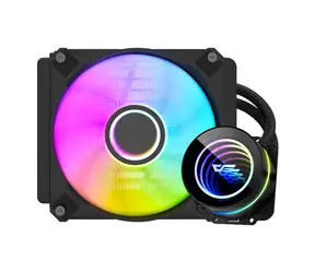 darkFlash DX120 V2.6 ARGB černá / AiO chladič CPU / 1x 120 mm / ARGB podsvícení / 800-1800 RPM / 32 dB / Intel + AMD