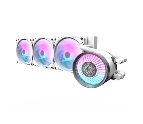 darkFlash DN 360 bílá / AiO chladič CPU / 3x 120 mm / ARGB podsvícení / 800-1800 RPM / 30 dB / Intel + AMD