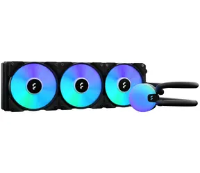 Fractal Design Lumen S36 v2 RGB černá / 3x 120mm /  33.2 dB @ 2000 RPM / 56 CFM / ARGB / AMD + Intel