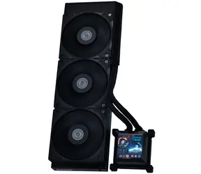 Lian Li HydroShift LCD 360S černá / 3x 120mm / 200 - 2500 RPM / 29.8 dB / Intel + AMD